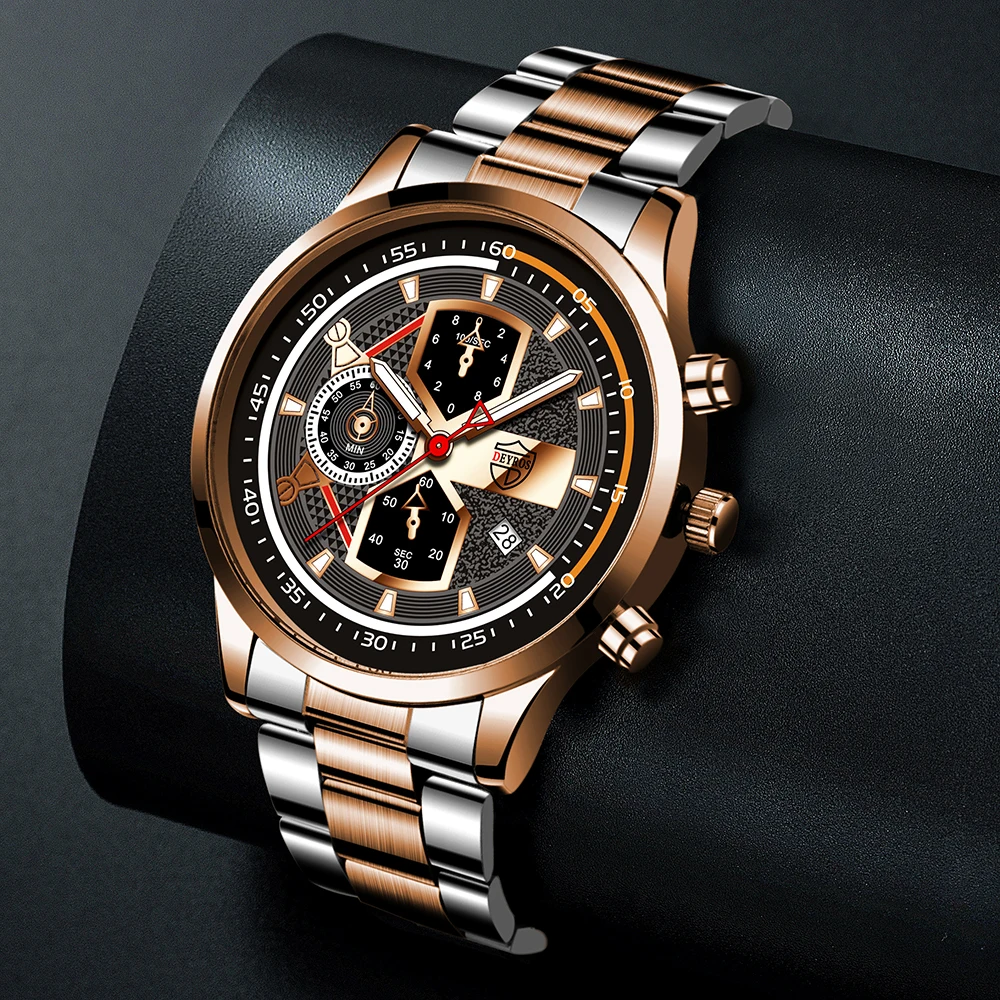 Luxury Brand Men's Fashion Watches for Men Sports Stainless Steel Quartz Wrist Watch Male Clock Man Dressy Watch часы мужские