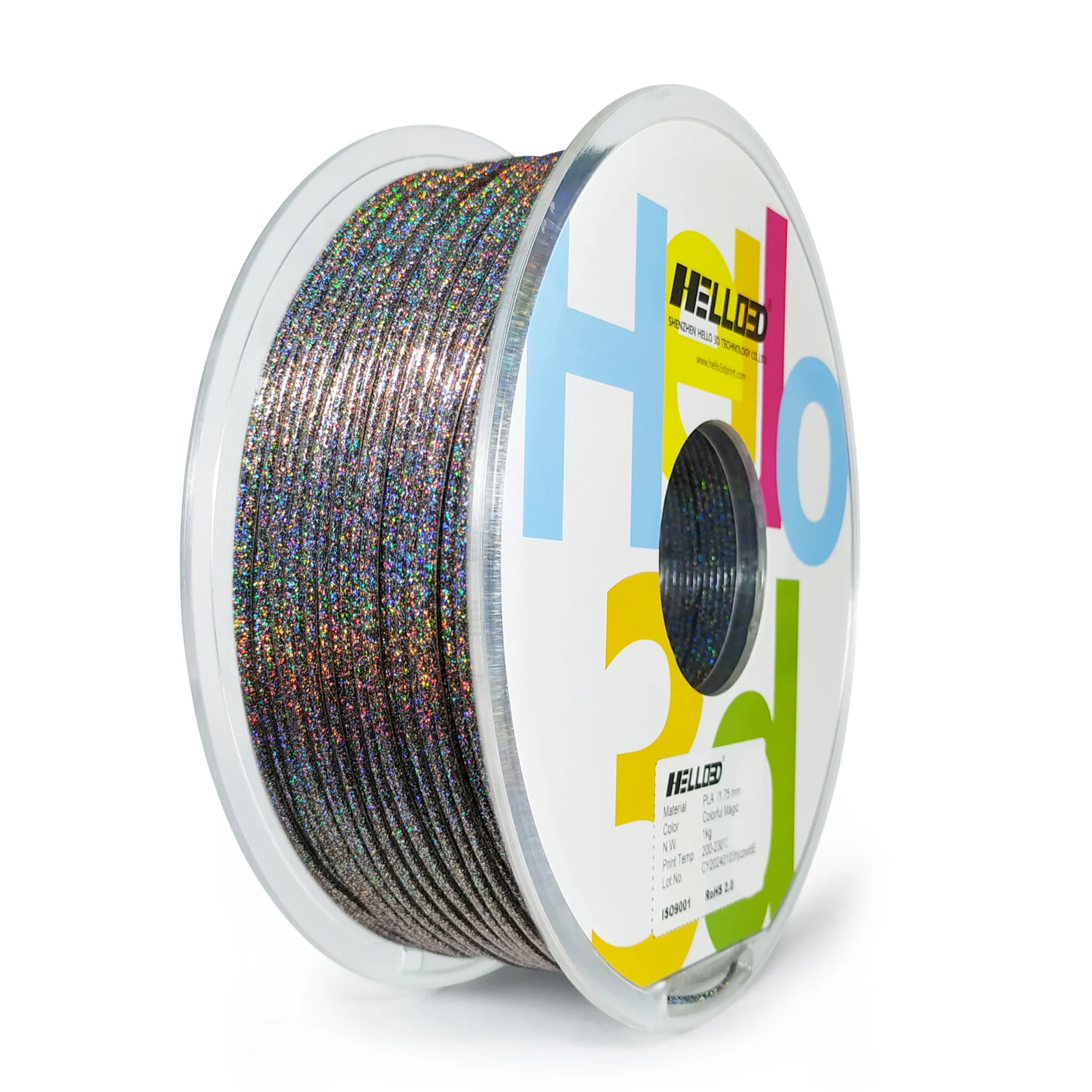 3D printing consumables multi-color magic starry sky series 1kg1.75mm Chenlong 3D consumables 3D printing wire