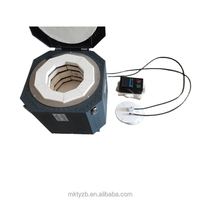 

1300C Degree Energy Saving Test Pottery Kiln Electric Kiln on the Table