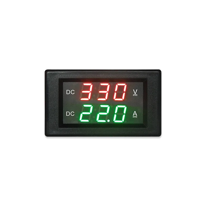 YB4835VA DC0-600V 1000V DC digital display voltage and current meter dual display digital 1KV high voltage meter head