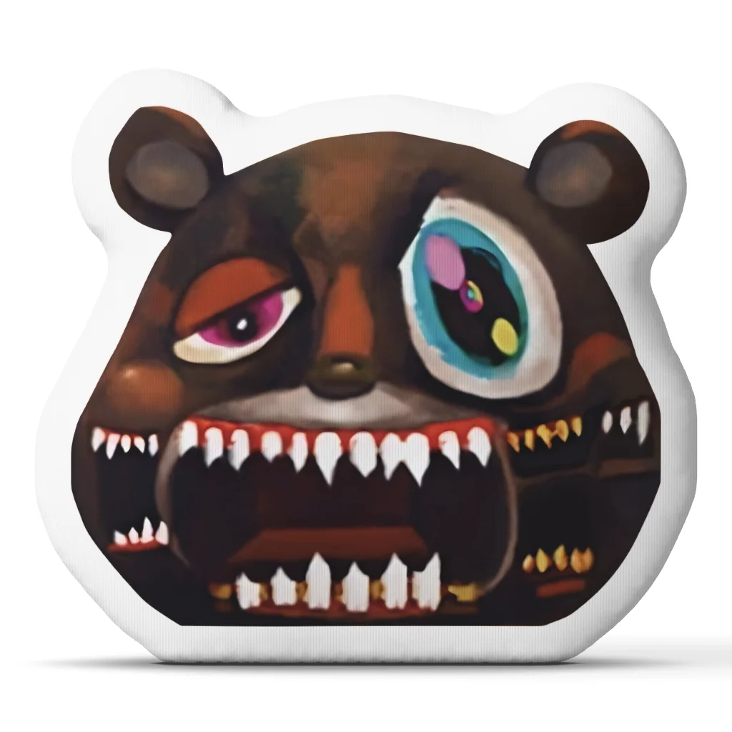 Kanyes fantasy Bear Cushion Irregular Stuffed Throw Pillow Home Decor Gift Sofa Bed