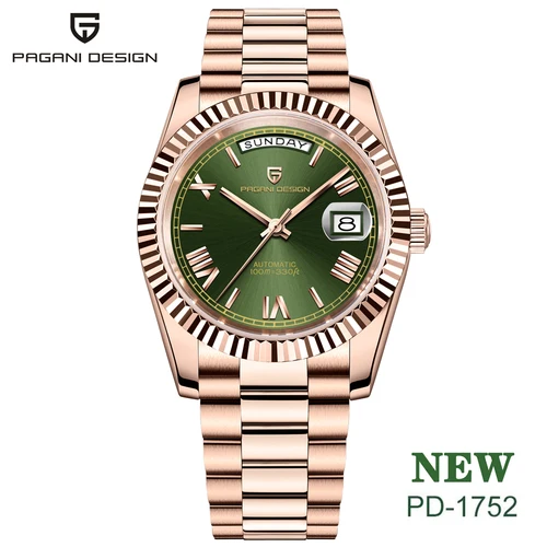 Imagen 2 del producto PAGANI DESIGN 2026 nuevo reloj mecánico automático AR zafiro ST16 marca superior reloj de lujo para hombres de negocios impermeable DD36