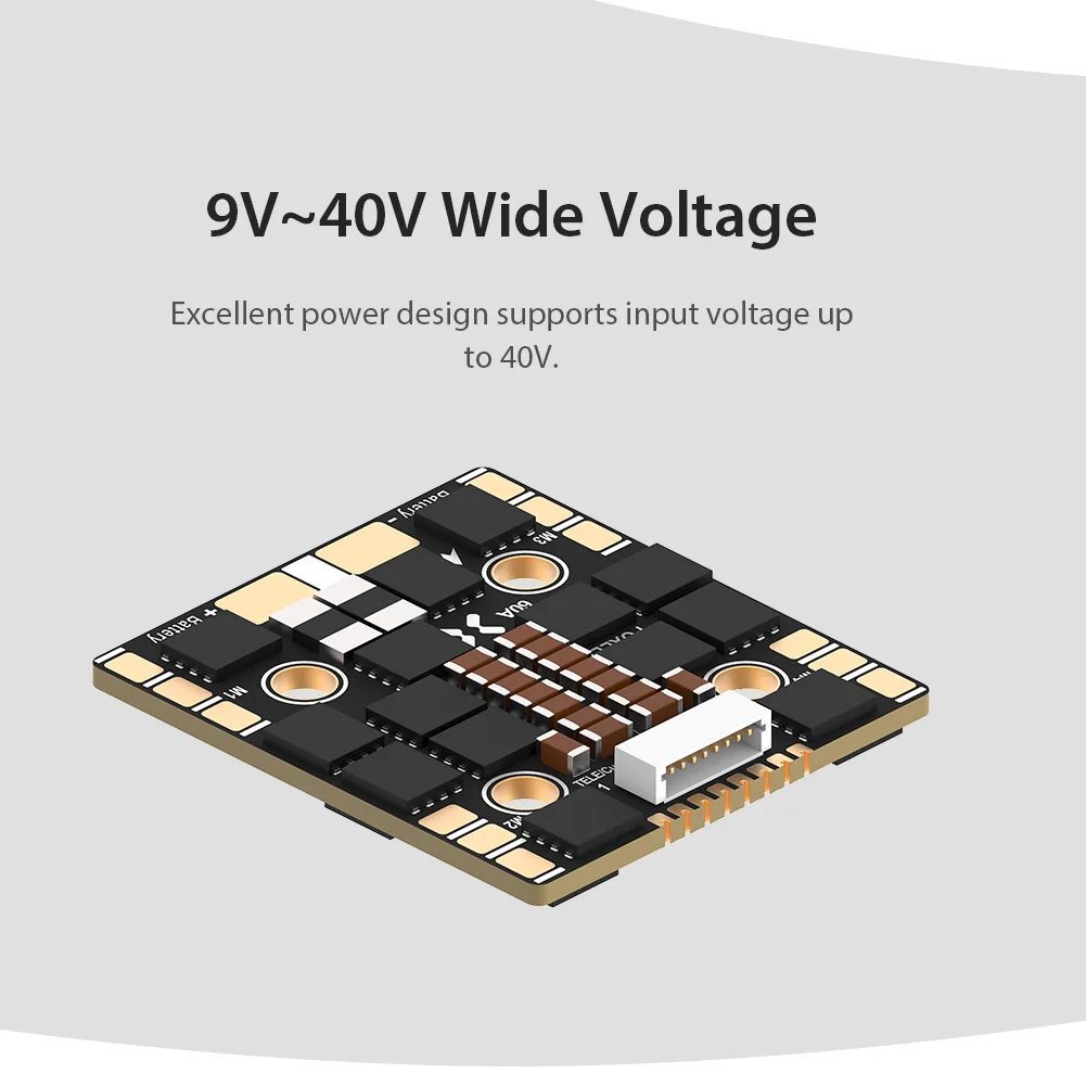 Foxeer Reaper F4 Slim Mini ESC 128K 60A BLHELI32 4in1 20X20mm 3-8S LIPO for FPV Freestyle Flight Controller Stack DIY Parts