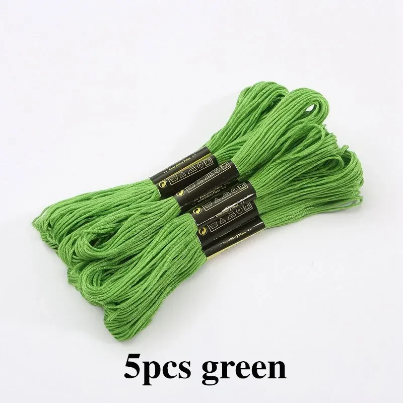 5/8/50/100 Stück Mix Farben Stickgarn Baumwolle Nähen Stränge Regenbogen Baumwolle & Seide Stickgarne für DIY Armbandherstellung