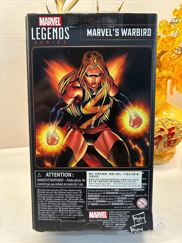 Original Marvel Legends Ms. Marvel Captain Marvel Series Comics 85th Anniversary Action Figure Collectible Toys 6 Inch