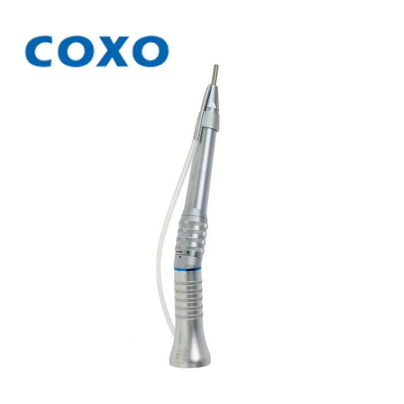 COXO Dental 1:1 Low Speed External Straight Surgical Handpiece Surgical Operation 20 Degree External Spray Dentistry Instruments