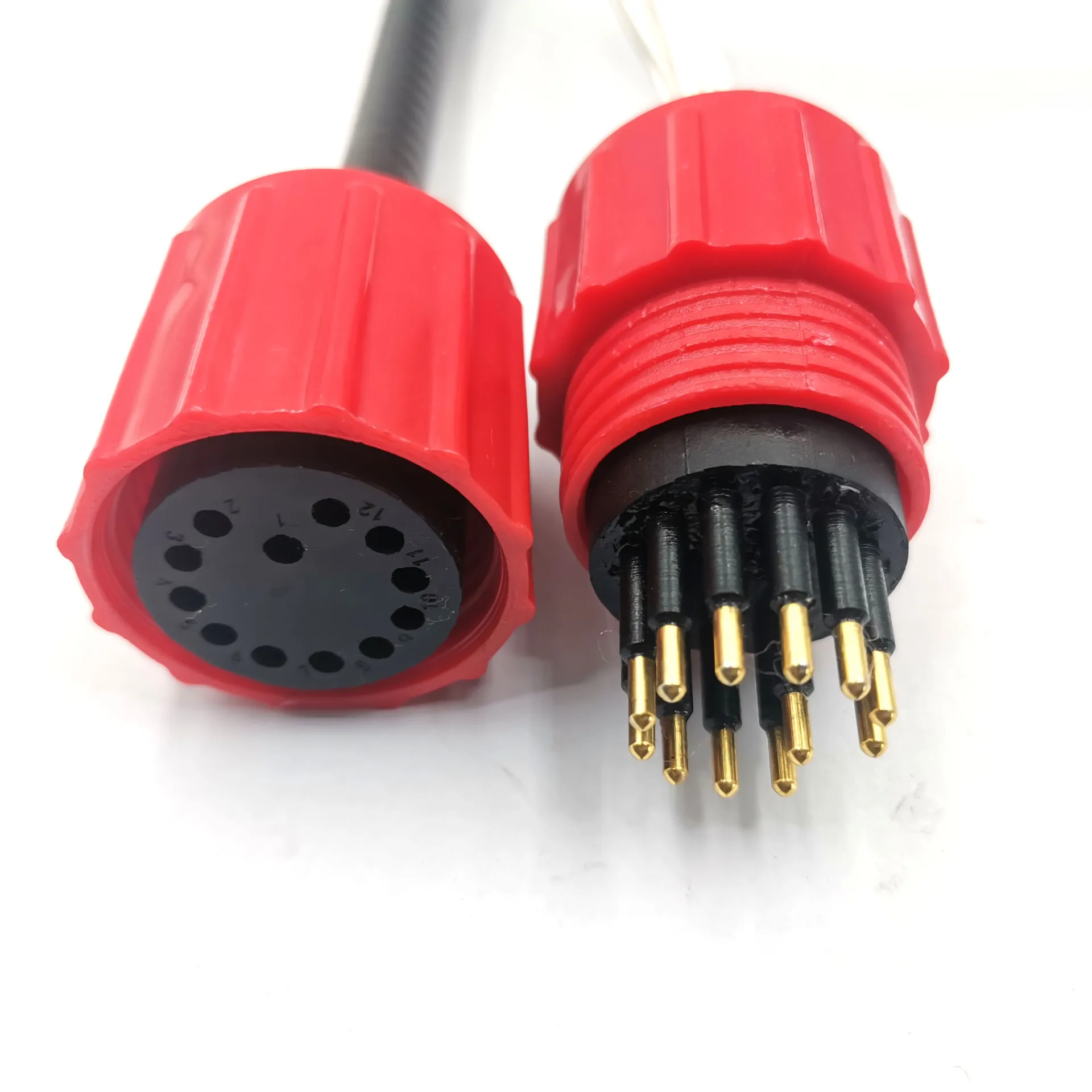 s Underwater Connector SUBCONN MCBH12M/MCBH12F 316L Stainless Steel Housing Sea Copper Titanium Alloy for Subsea Equipment
