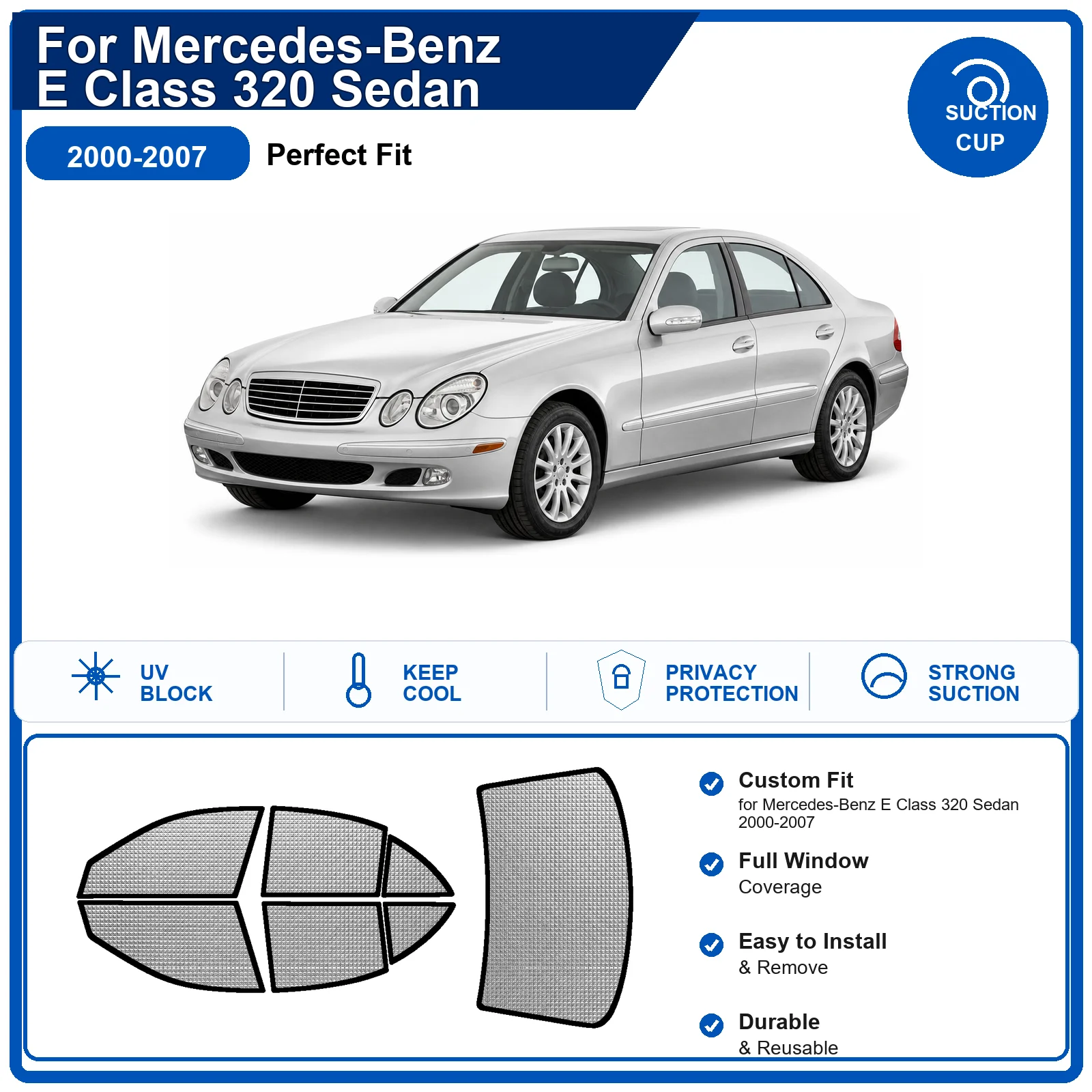 pare-soleil-complet-personnalise-en-aluminium-pour-mercedes-benz-classe-e-320-berline-2000-2007-isolation-thermique-anti-uv-pliable