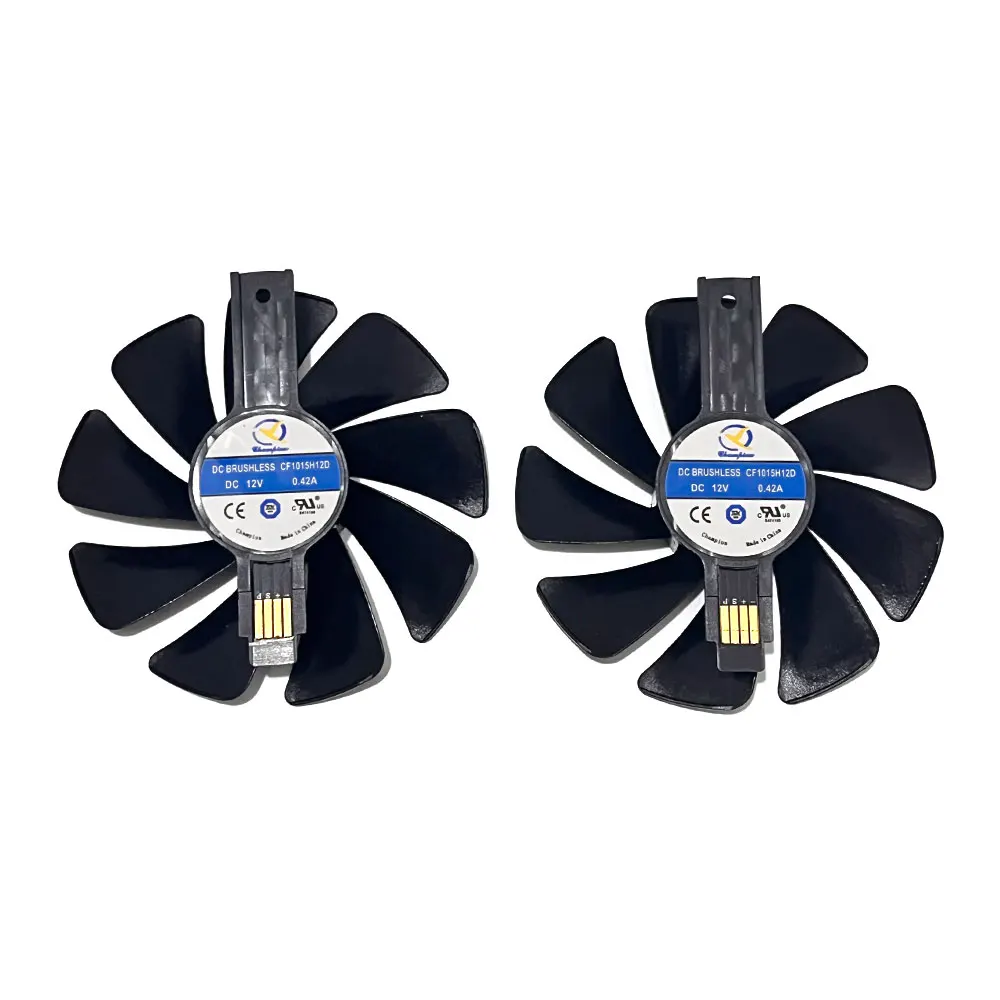 New CF1015H12D 95MM 4PIN 12V 0.45A GPU Card Cooling Fan,For Sapphire Radeon RX 470 480 570 580 NITRO Mining Edition video card