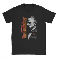 Men Godfather T Shirts Don Vito Corleone Movie Quote Harajuku Pure Cotton Vintage Short Sleeve Round Neck Tees Big Size T-Shirt