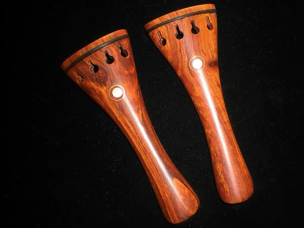 1 Pcs Beautiful Violin Tailpiece Red Wood Tailpiece 4/4 Violin High Quality and Brand New Unique Tail Piece Fast Shipping