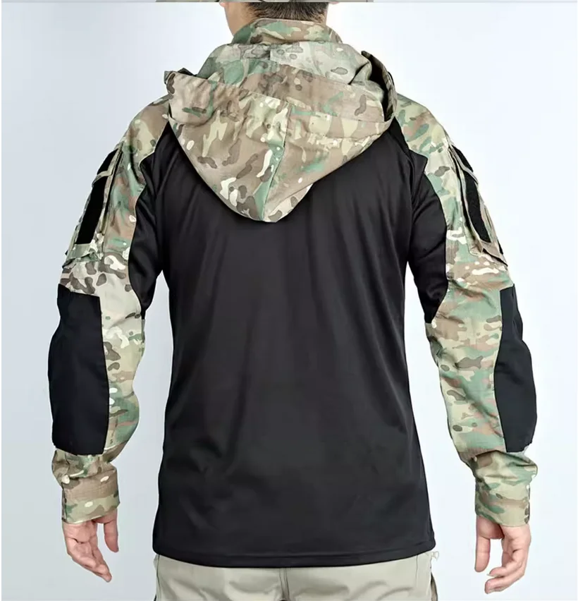 Spring and Autumn new outdoor camouflage G3 frog suit set for male instructor training tactical clothing