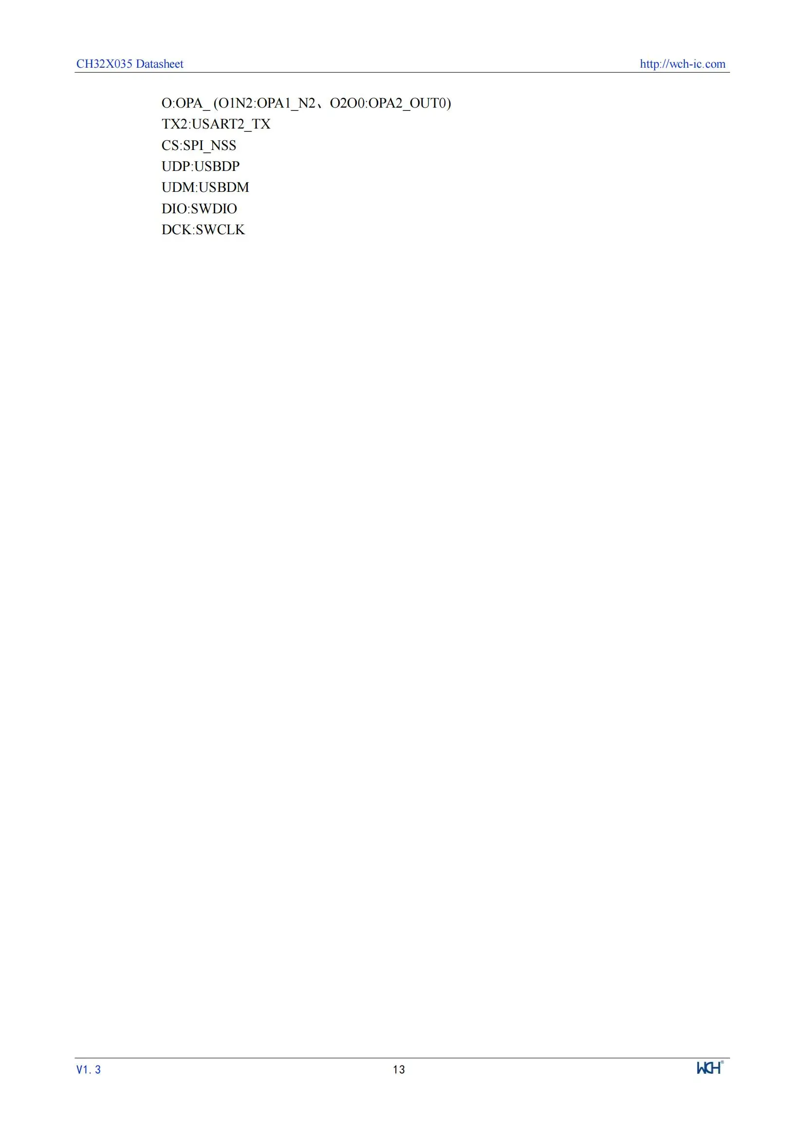 10 Teile/los WCH CH32X033 32X033 CH32X033F8P6 Industrie Grade 32-bit USB + USB PD MCU – Detail 15