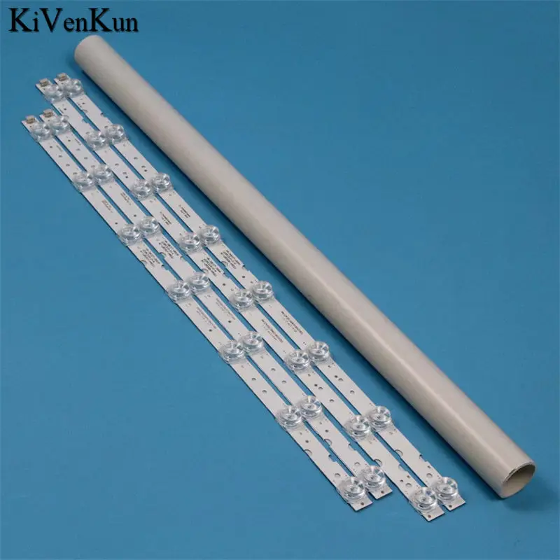 4PCS TV's LED Lamp Bars For Thomson 55UD6303 55UD6306 55UD6406 55UV6006 Backlight Strips 55HR330M08A2 V2 4C-LB5507 LB5508-HR03J