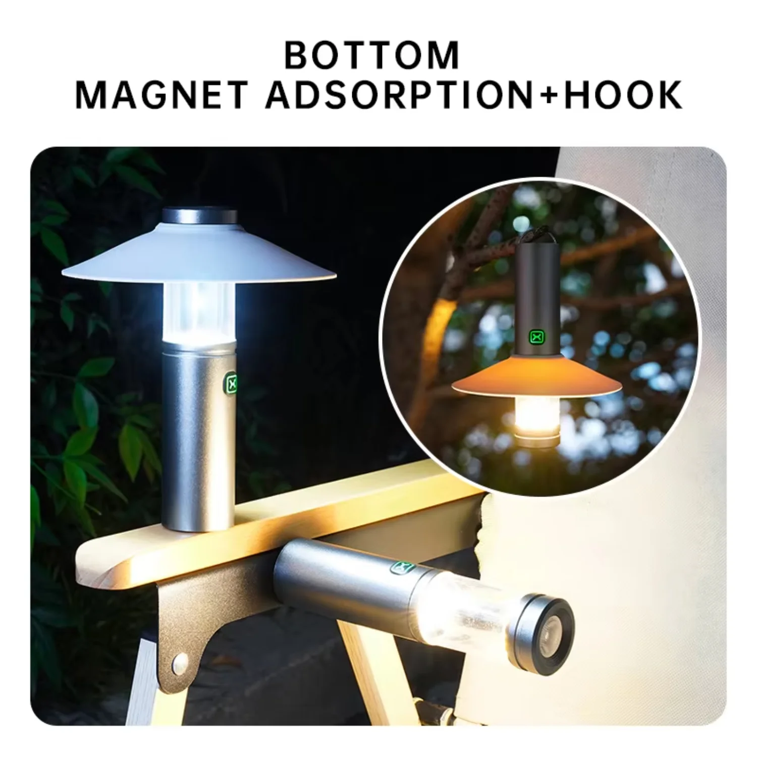 Camping Light Lighting  Work Light Emotional Light Outdoor Rechargeable Ultra Long Life Flashlight