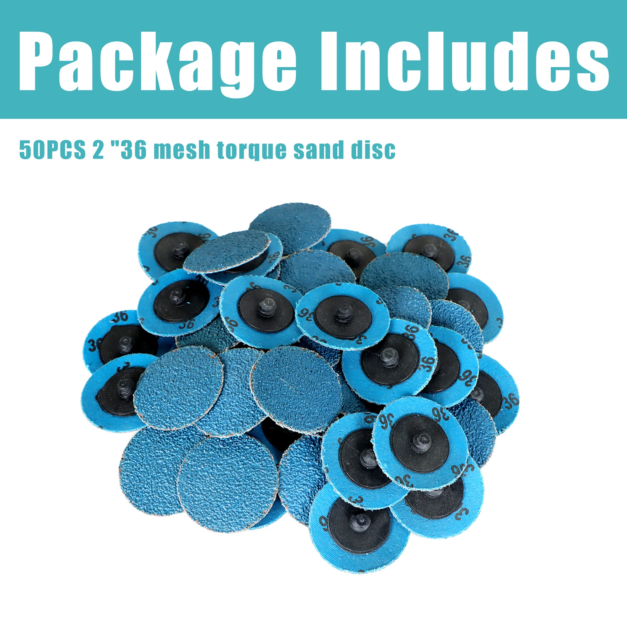 

36, 2-дюймовая шлифовальная машина с циркониевым замком, шлифовальный шлифовальный диск, быстрая смена