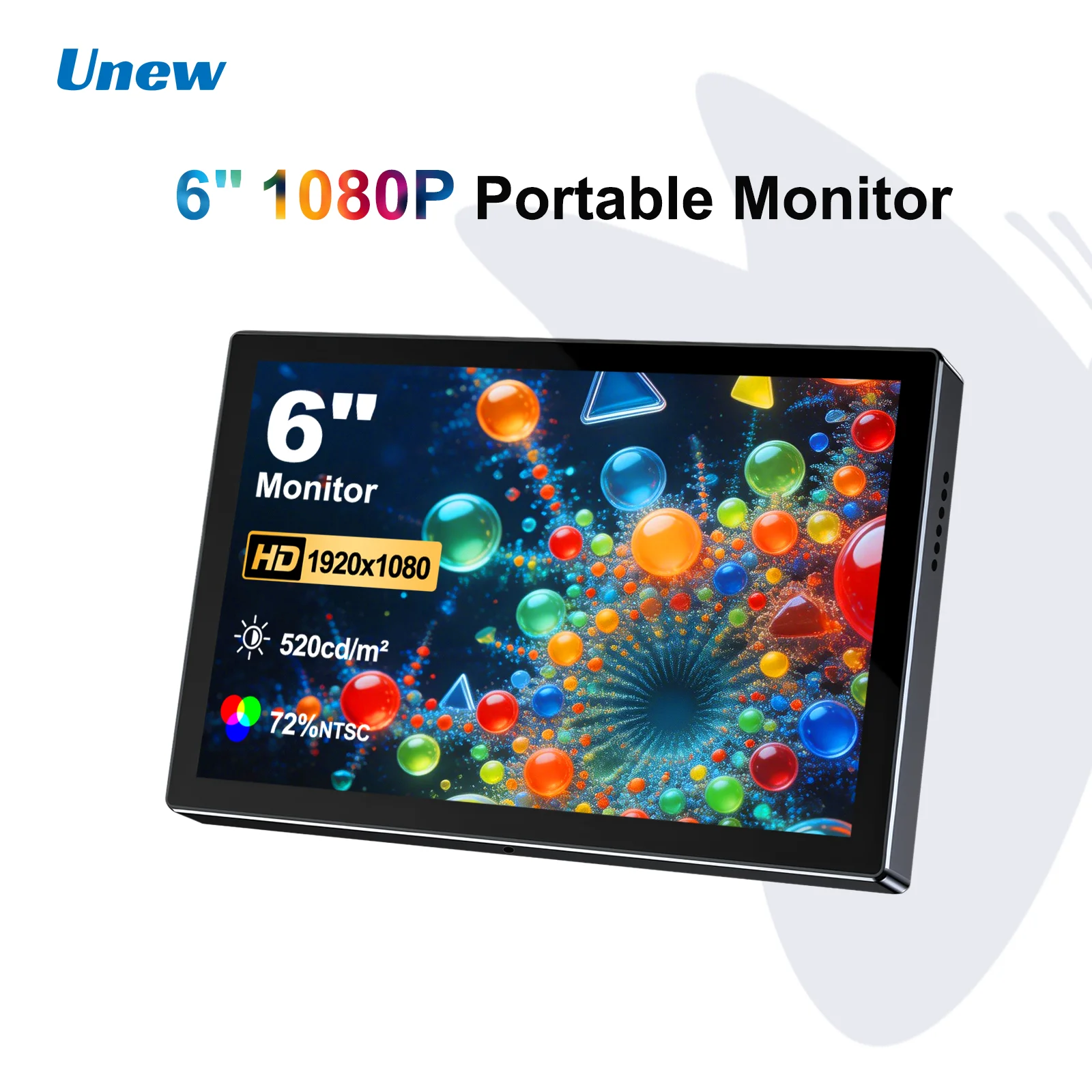 Unew 6" Fhd 1080P P…