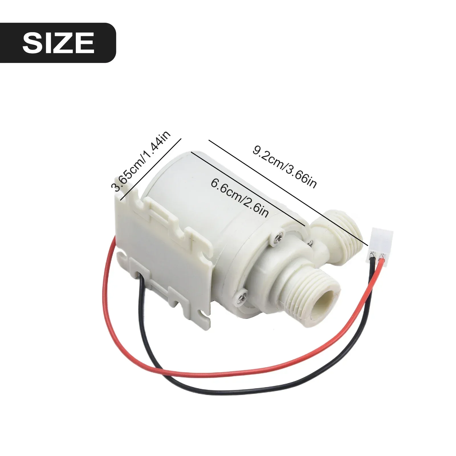 1pc DC12V BYT-7A006 Pump Solar Hot Water Heater Circulation Pump Low Noise Discharge Head 2.1GPM Brushless Motor Pump