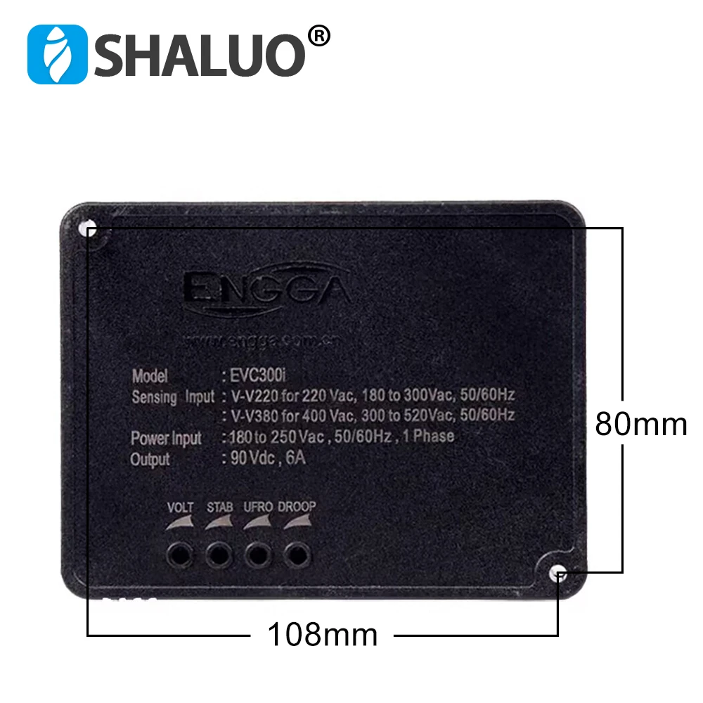 6A EVC300i ENGGA AVR Automatic Voltage Regulator Stabilizer Brushless Generator Excitation Control Module Genset Parts