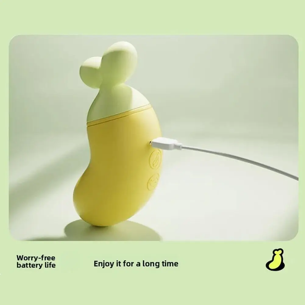 أصفر GALAKU Little Banana Friend AI أنثى مصاصة القفز مصاصة البيض حبوب العسل
