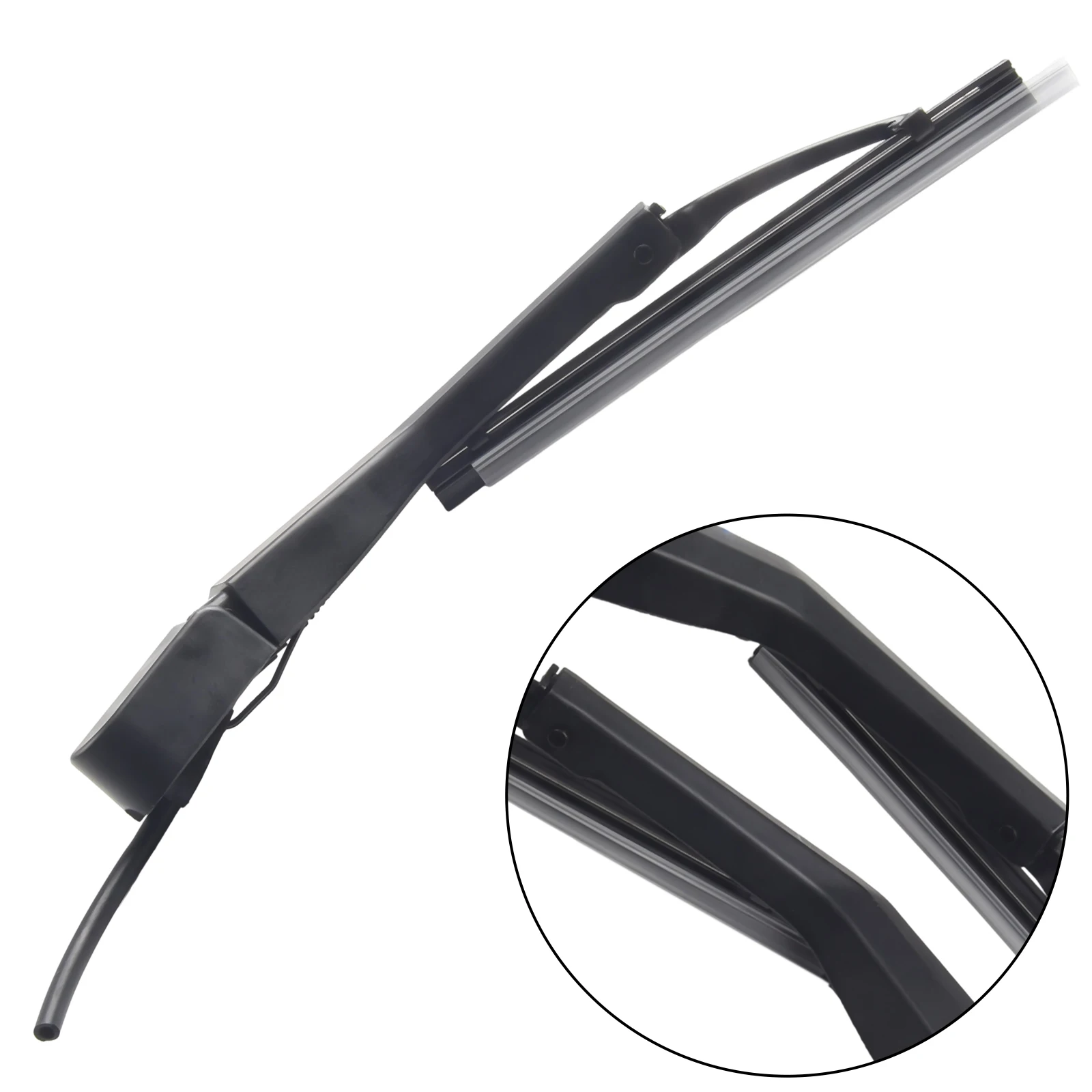 Car Headlight Wiper RH+LH Car Wiper For Mercedes W126 A1268204544 A1268204644 Soft Rubber Windscreen Wipers Auto Windshield