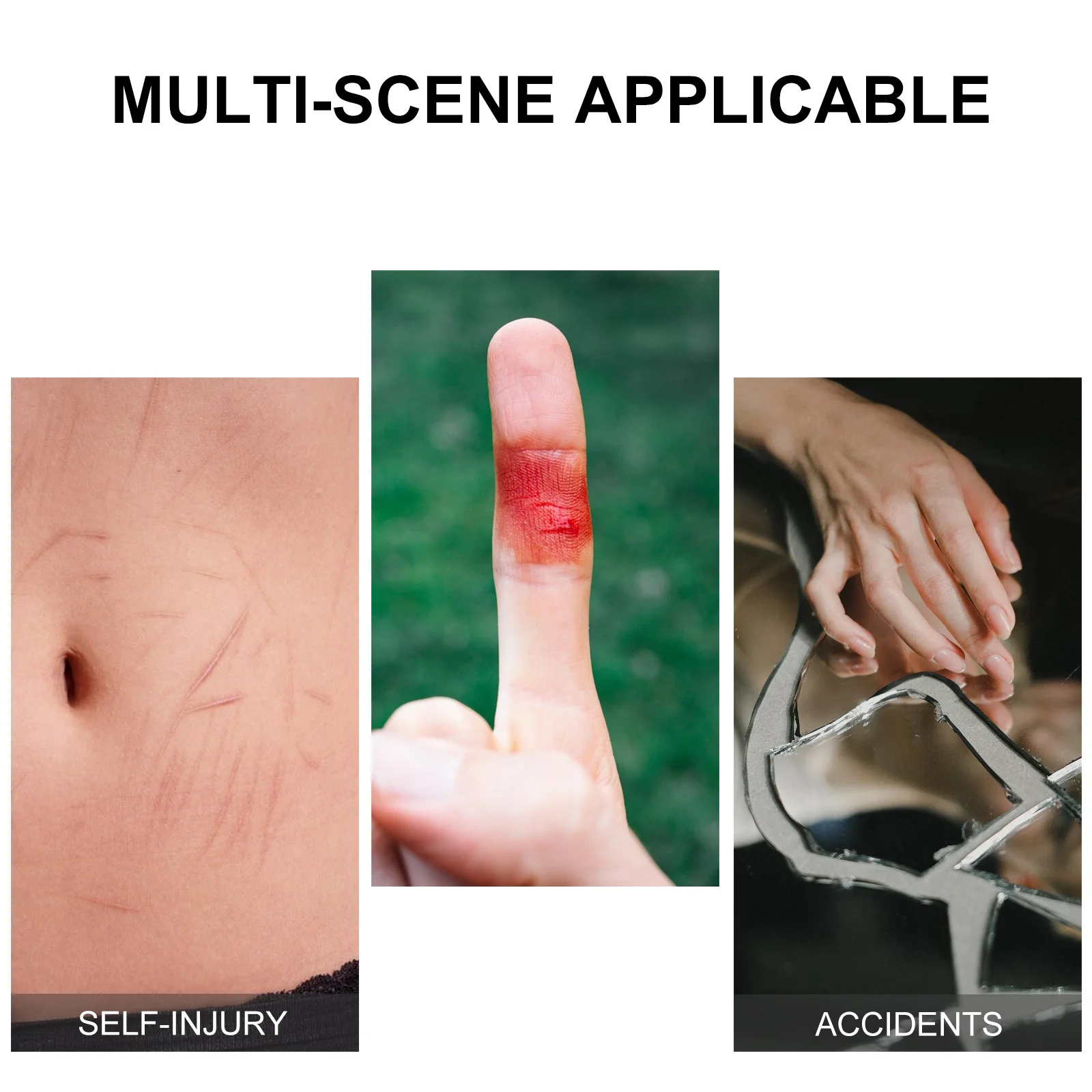 

2pcs Breathable Restraint Gloves Sky-Blue Mesh Finger Separator Padded Mitts Hand Fixation Protector For Elderly Patient Safety