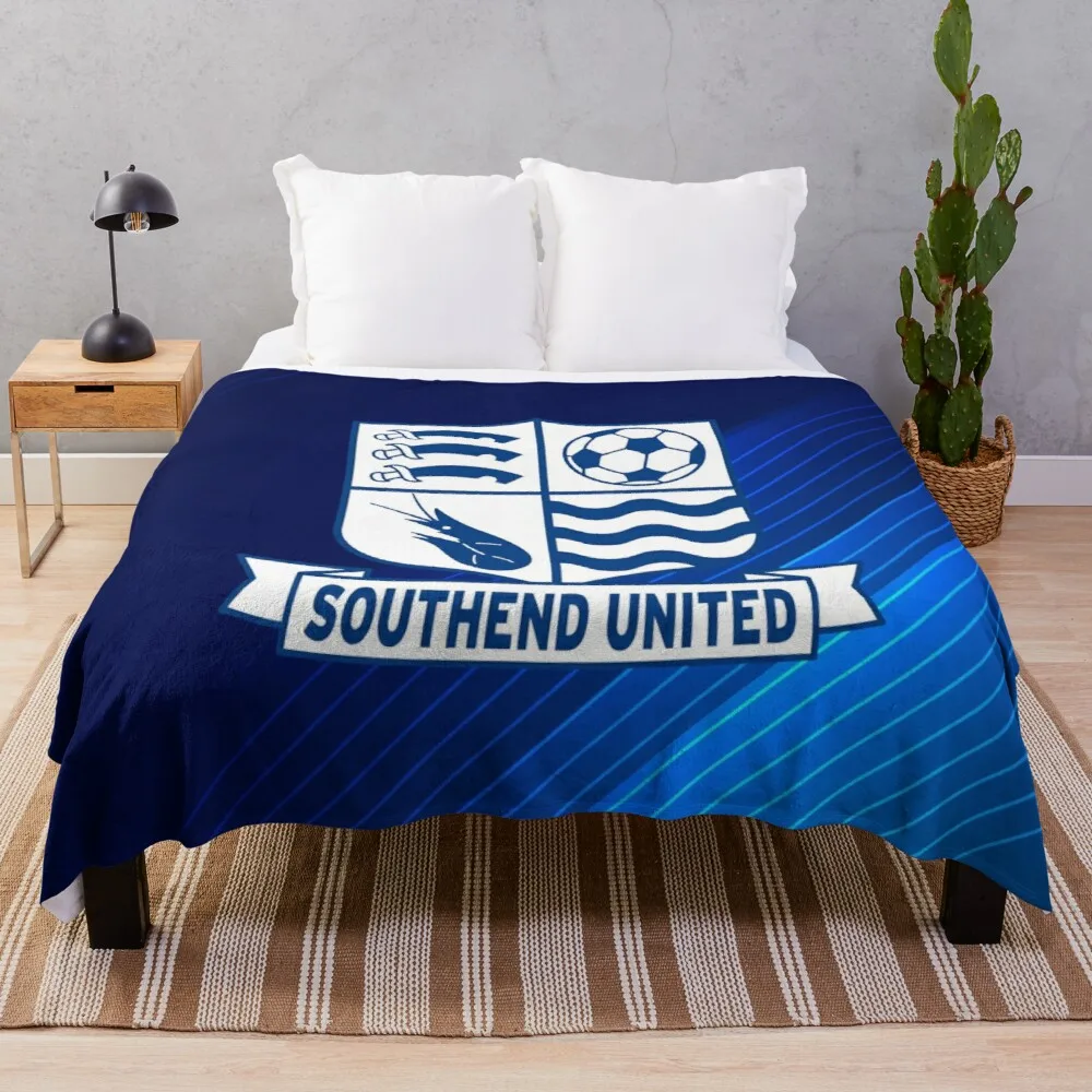 

Southend United FC Throw Blanket Blanket For Baby Sofa Quilt