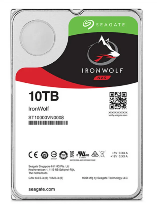 SEAGATE ST10000VN008 SEAGATE (SEAGATE) cool Wolf 10 t new NAS server