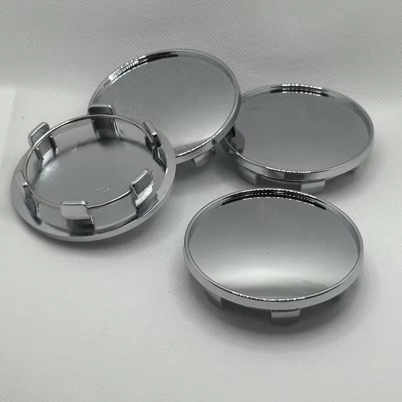 4Pcs/Set Blank No Logo 69mm Wheel Center Cap For Audi Rim Hub Centre Caps Hubcap Cover Accessories Fit 65mm Car Wheels Sticker