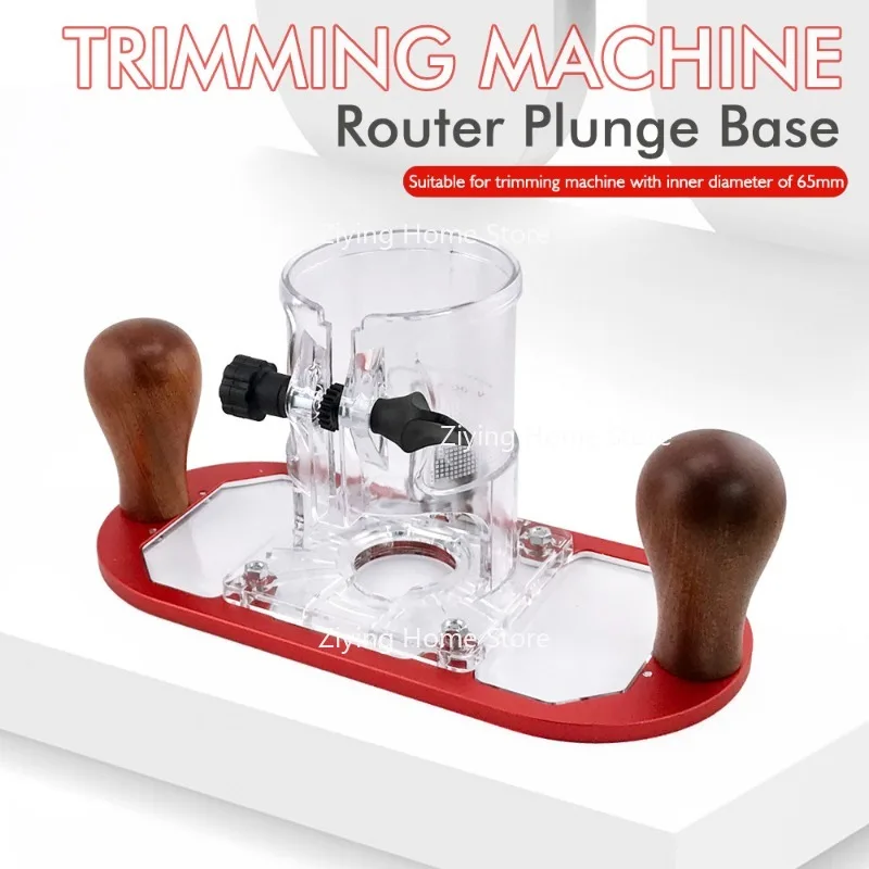 

Multifunctional Woodworking Trimming Flip-chip Base Modified Transparent Cover Small Gong Engraving Machine Accessories