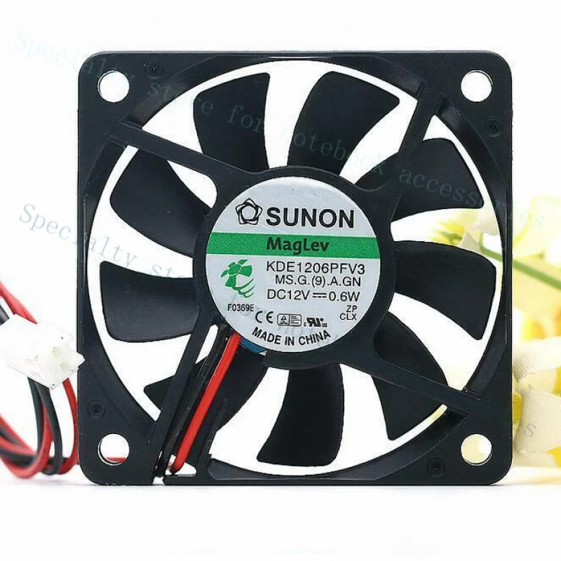 

Вентилятор охлаждения A+ SUNON KDE1206PFV3 6010 DC 12V 0.6W 6см, 2-проводной