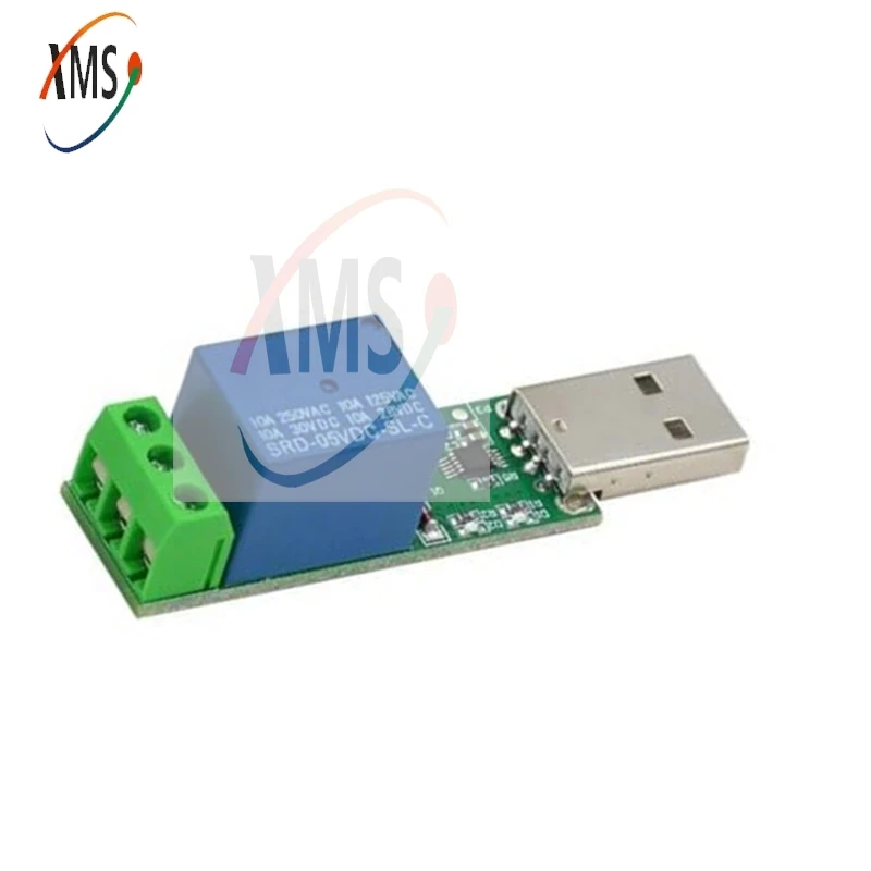 1pcs HID Drive-free USB 1 Channel 5V Relay Module Can Control the Relay On and Off On the Computer Side