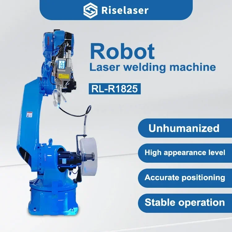 6 Axis Welding Robot six-axis robotic arm fiber welding machine 1500W 2000W 3000W Automatic Welding Robot