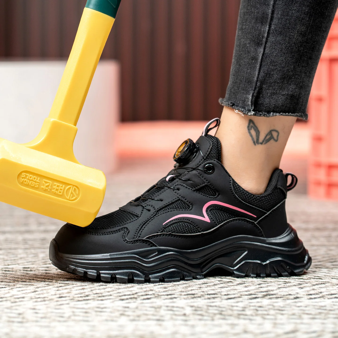 Sapatos de Trabalho Femininos - Mesh Sneaker Women avaliação e preço