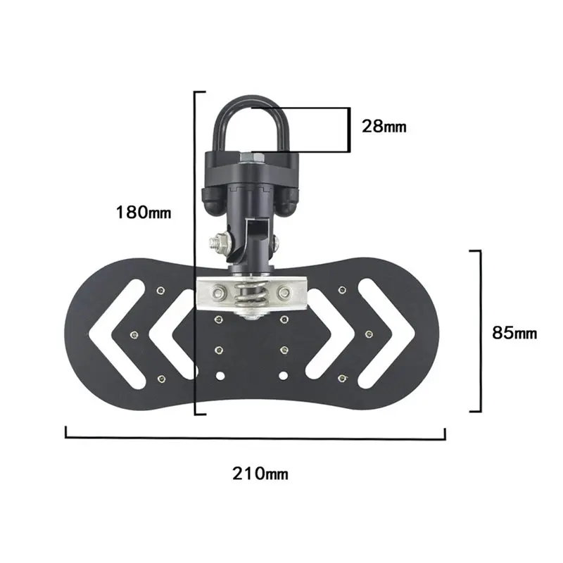 AT92-Motorcycle For BMW R1200GS LC R1250GS ADV Adventure R 1250 GS GSA Lazystep Highway Folding Footrest Footpeg Footboard