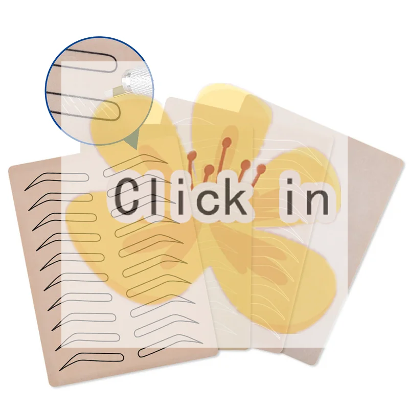 

1 шт. силиконовая заготовка для тренировки татуажа бровей, имитация кожи для микроблейдинга, инструмент для начинающих мастеров перманентного макияжа