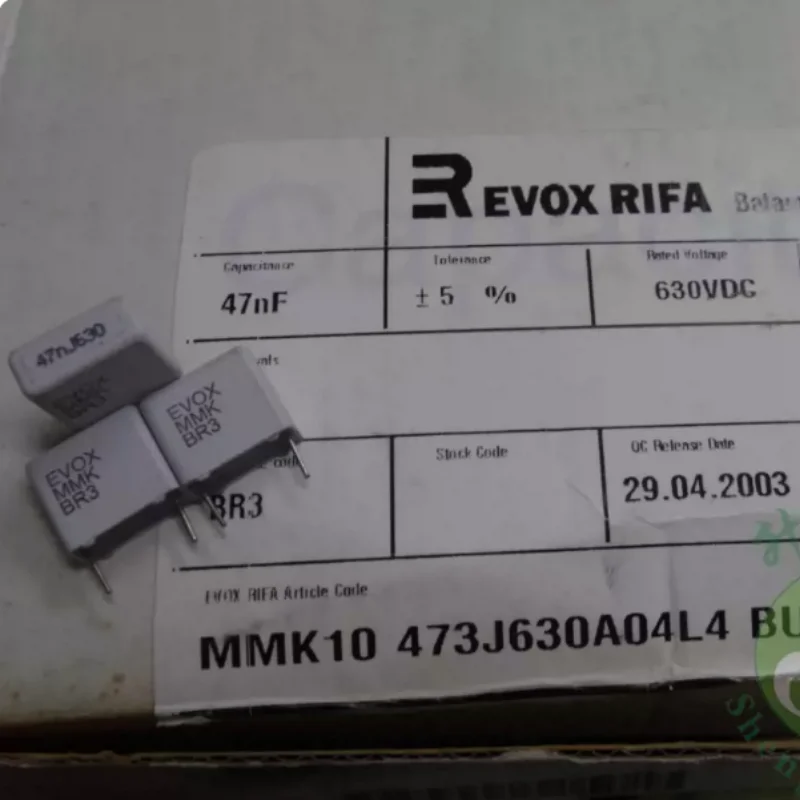 10pcs-100pcs EVOX MMK10 0.047uf/630v 47nf 473 New Copper Pin Film Capacitor 10MM
