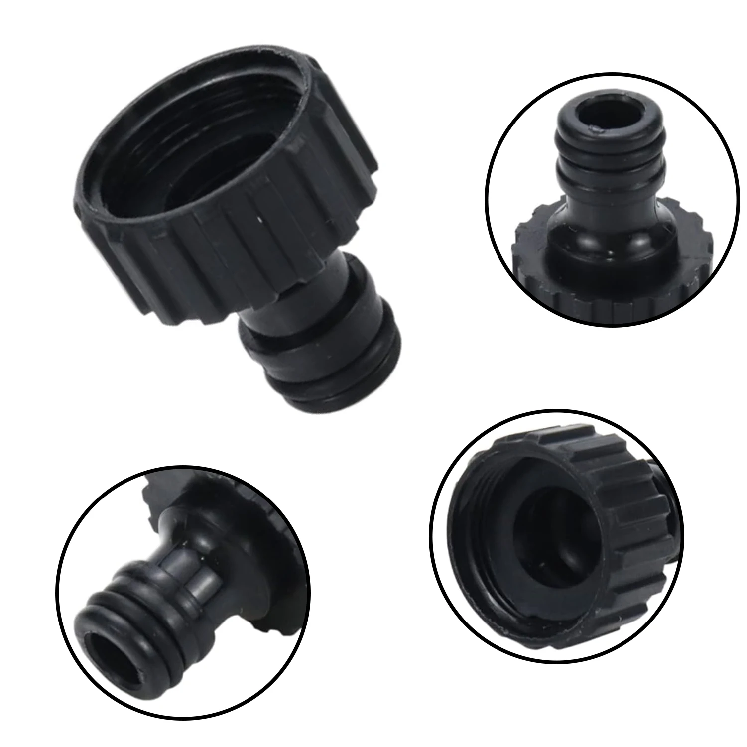 Garden Hose Quick Connect Adapters | Plastic Hose Fittings for Watering & Washing