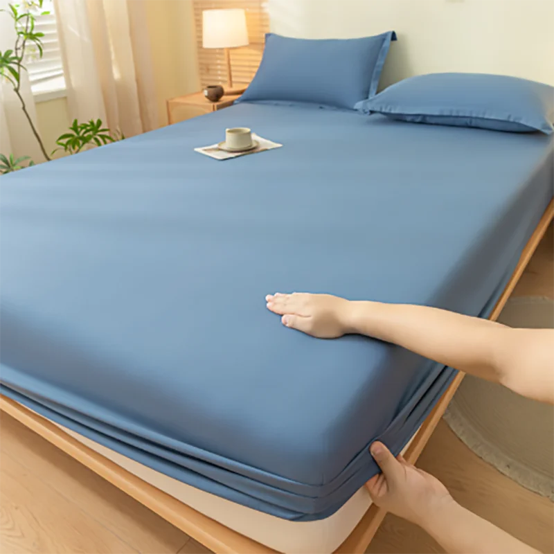 Waterproof Mattress Covers Protector Adjustable Bed Fitted Sheets With Elastic Band Single Double King Size 140/160/180x200