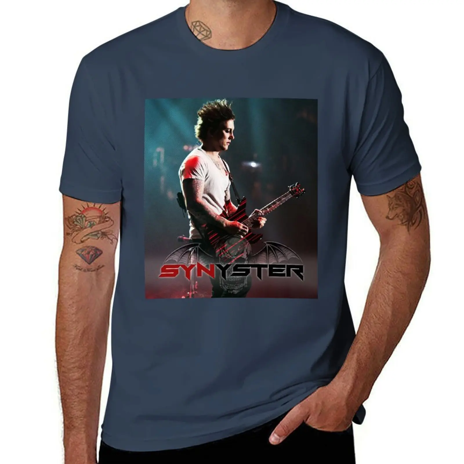 

Synyster Gates T-Shirt Modern Style Print T-Shirt