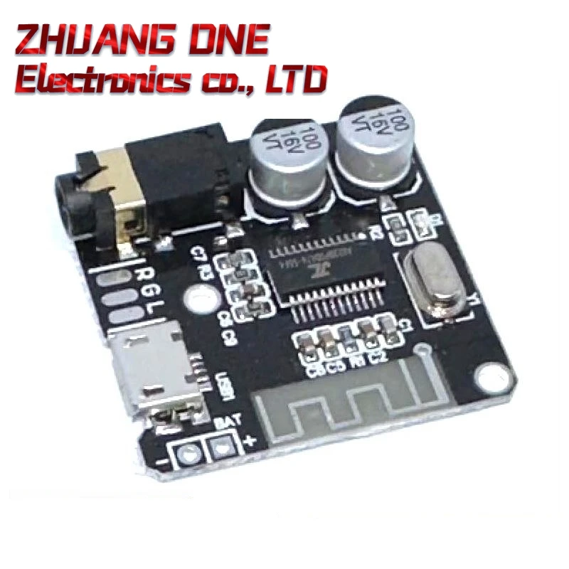 ตัวรับสัญญาณเสียงบลูทูธ5.0 4.1 MP3บลูทูธบอร์ดเครื่องถอดรหัสไร้สายโมดูลเพลงสเตอริโอ3.7-5V XY-BT-MINI