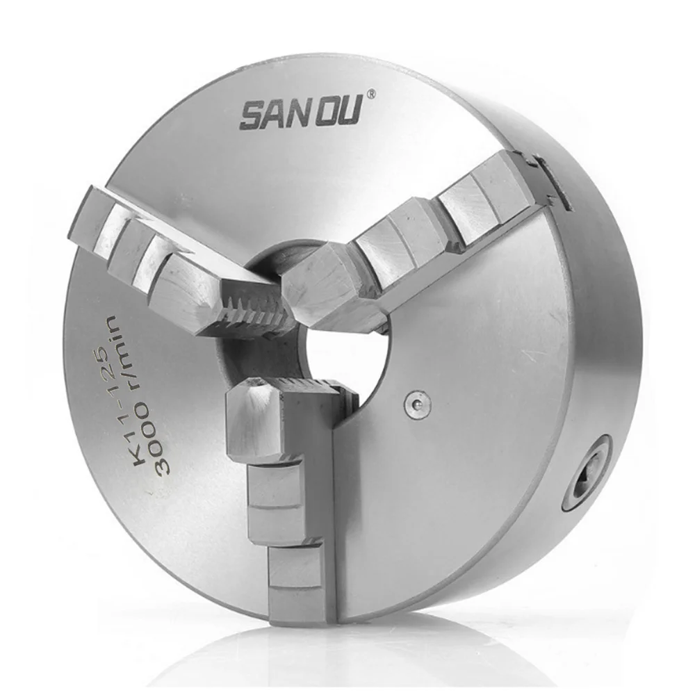 

Famous Sanou 3 Jaw Lathe Chuck K11-100 100mm 4 inch Self-centering 3-M8 Precision Lathe Chuck For Mini Lathe At Discount