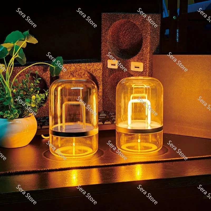 2026 Romantic Long Distance Touch Lamp Interactive Night Light for Couples Remote Sensing Promise Table Lamp Minimalist Bedroom