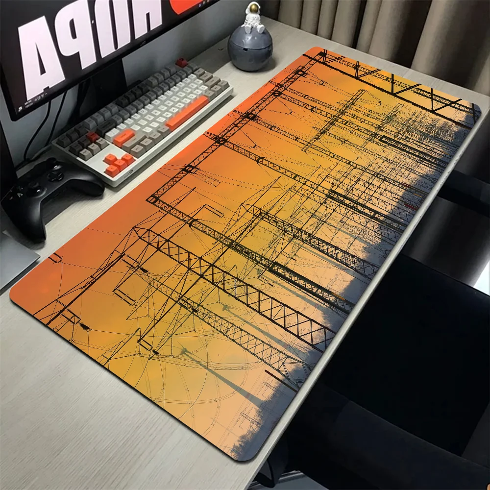 Sunset Mousepad Desk Mat With Pad gaming accessories Prime Gaming XXL Keyboard Pad Stitch Padding Mat