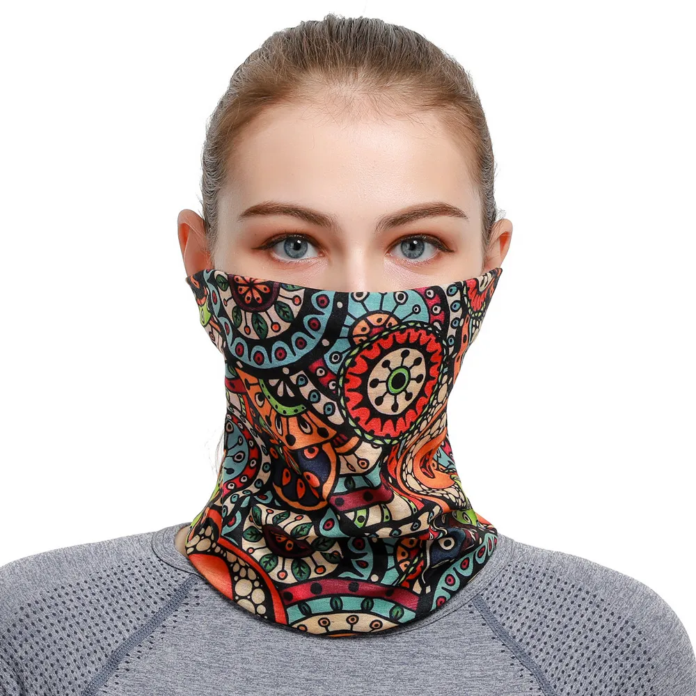 2024 New Design Magic Seamless Bandanas For Women Men Hiking Fishing Neck Scarf Cycling Headband Bicycle Moto Balaclava Bandanna