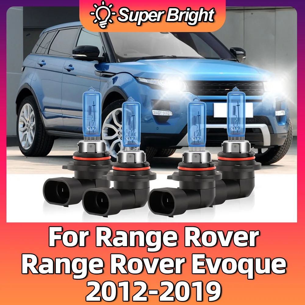 

2/4PCS For Range Rover Range Rover Evoque 2012 2013 2014 2015 2016 2017 2018 2019 Halogen Car Headlight 1:1 Mini Design 12v-24v