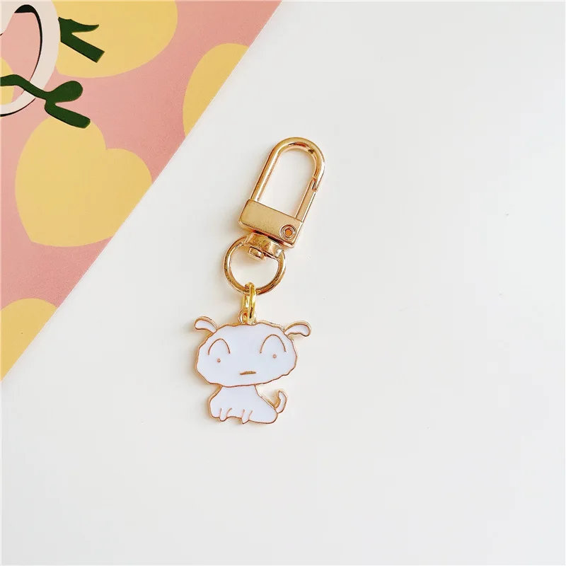 Neue Crayon Shin-chan Nohara Shiro Boochan Tasche Exquisiter Anhänger Hochwertige Farbgebung Kreativer Cartoon Niedlicher Schlüsselanhänger Dekoratives Geschenk – Detail 11