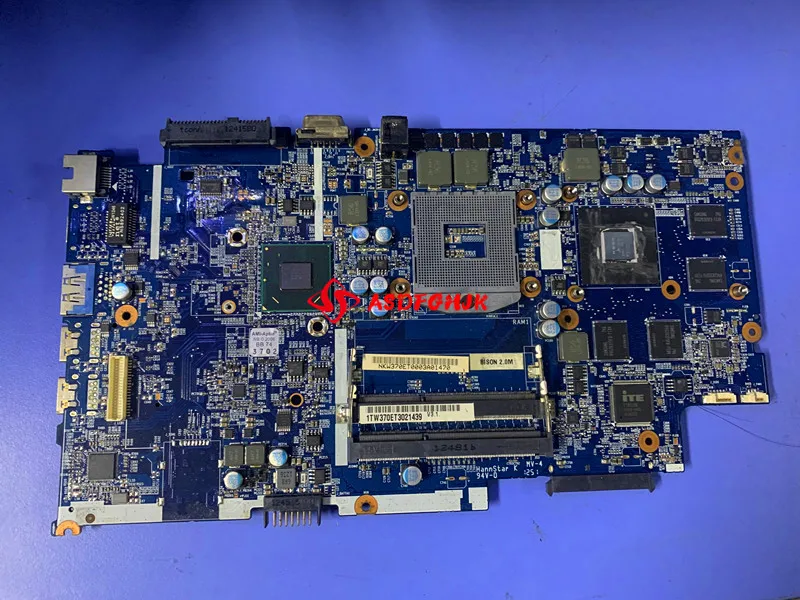 6-71-W3700-D03 For HASEE K590S K790S clevo W370ET W350ET Notebook Motherboard PGA988 HM77 GTX660M 2G DDR3 All Tests OK