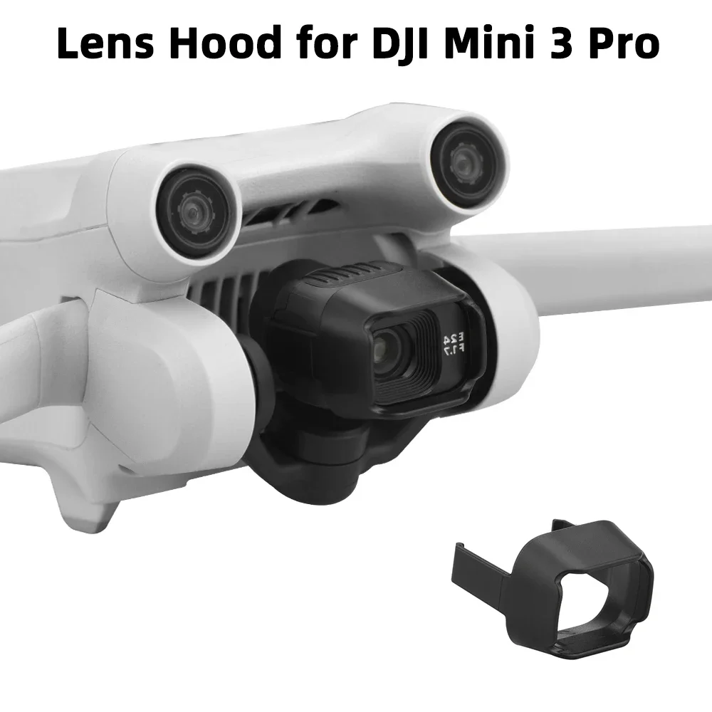 Lens Hood for DJI Mini 3 Pro Lens Cover Sunshade Protective Cover Anti-glare Gimbal Camera Guard for Mini 3 Accessory