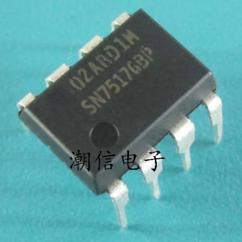 10PCS/LOT NEW ORIGINAL SN75176BP DIP-8 Driver Receiver Chip